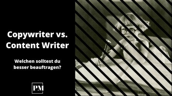 Read more about the article Vergleich: Copywriter vs. Content Writer