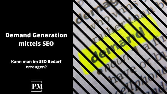 demand generation mit seo