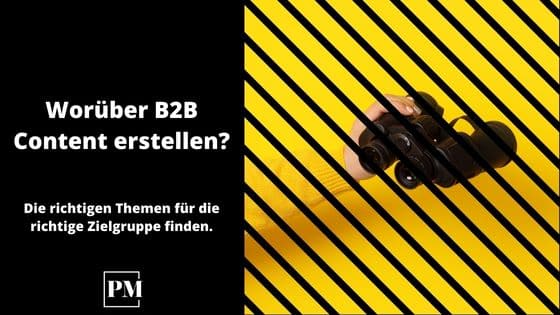 worüber b2b content erstellen