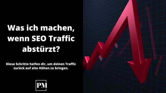 Read more about the article Was soll ich machen, wenn mein SEO Traffic abstürzt?